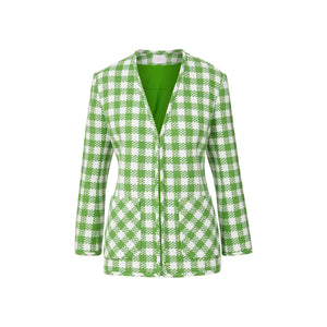 madeline jacket in greenwich tweed