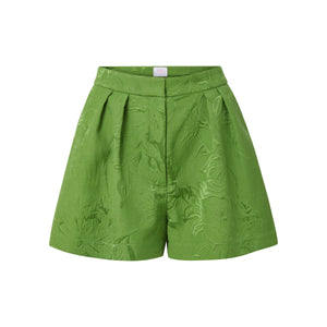 shea short in pistachio brocade