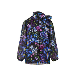 Sylvie Top in Astor Garden Silk