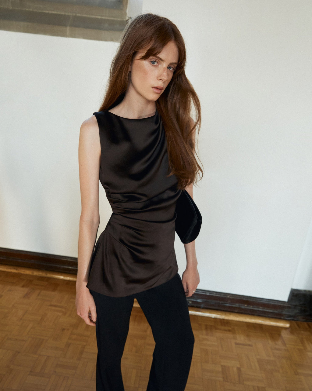 Valentina Pant in Black