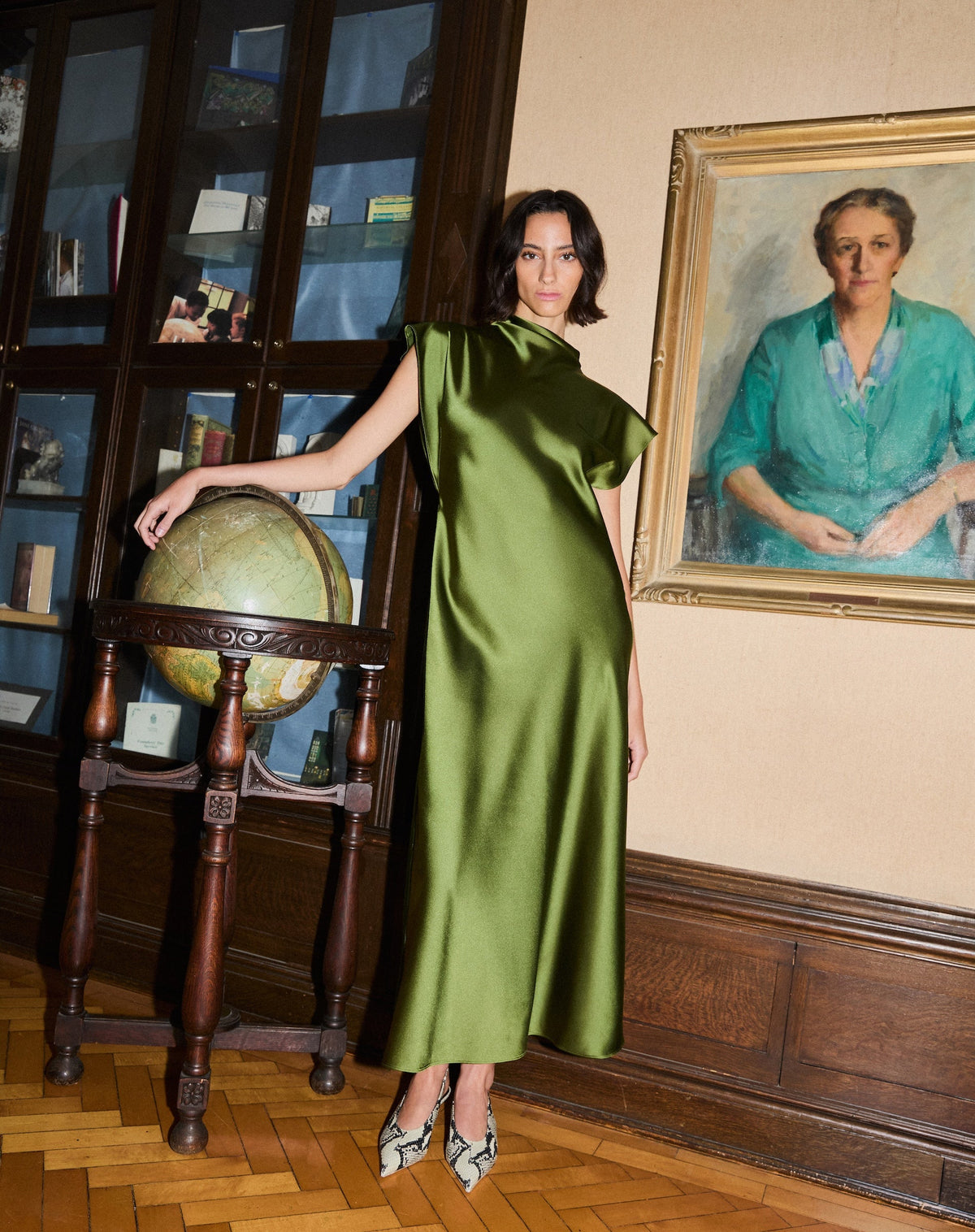 Adrien Dress in Sprout