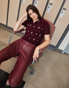 Weston Pant in Mahogany