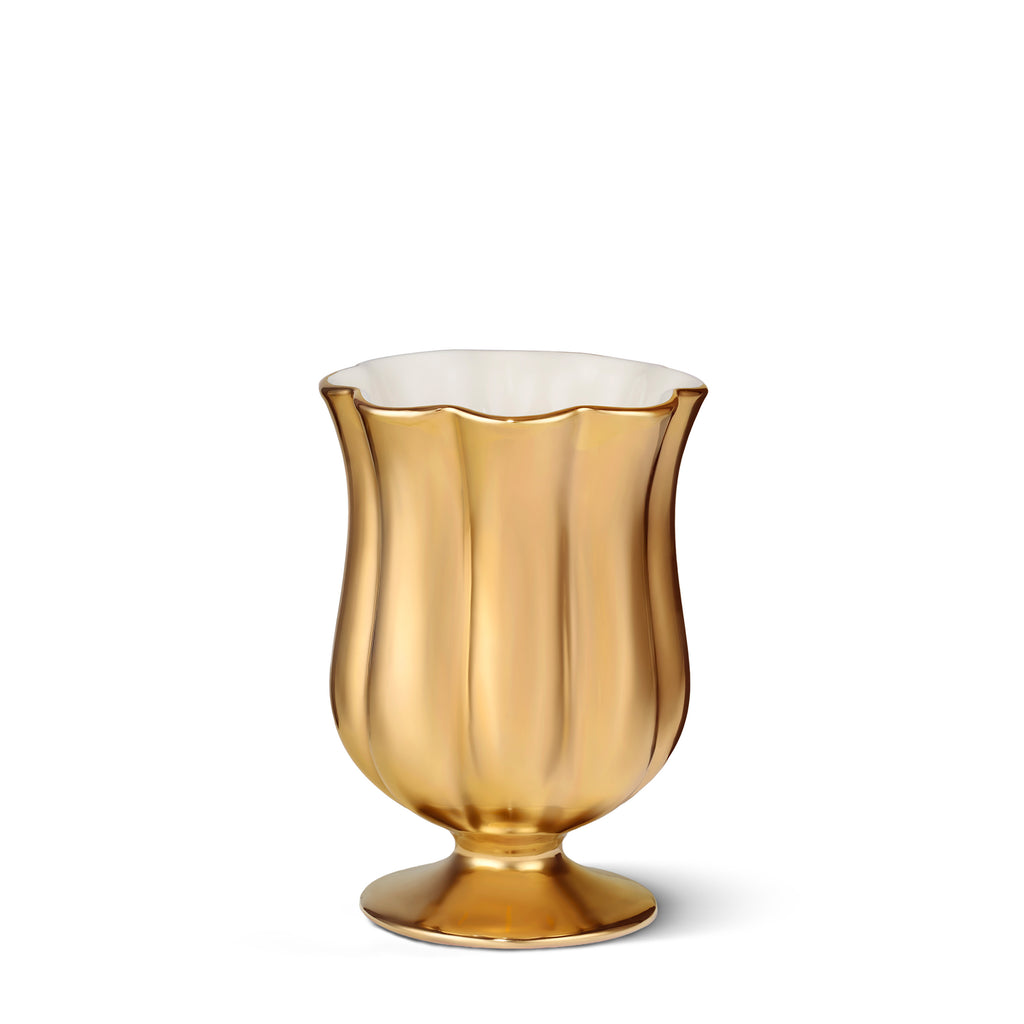 Pauline Small Vase in Gold