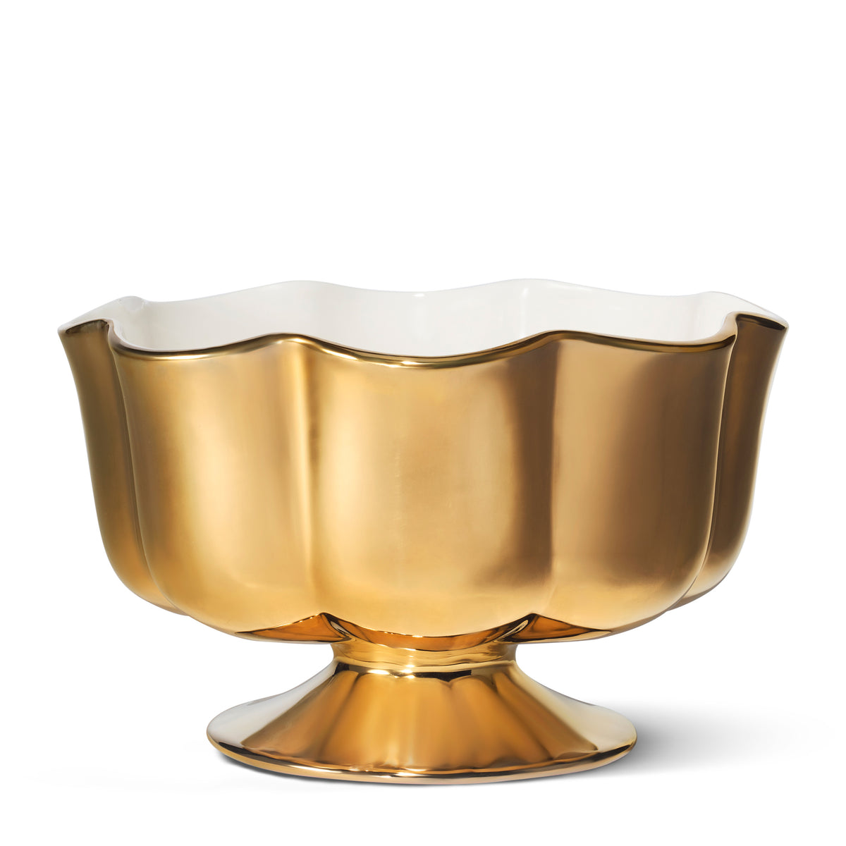 Pauline Centerpiece Bowl in Gold