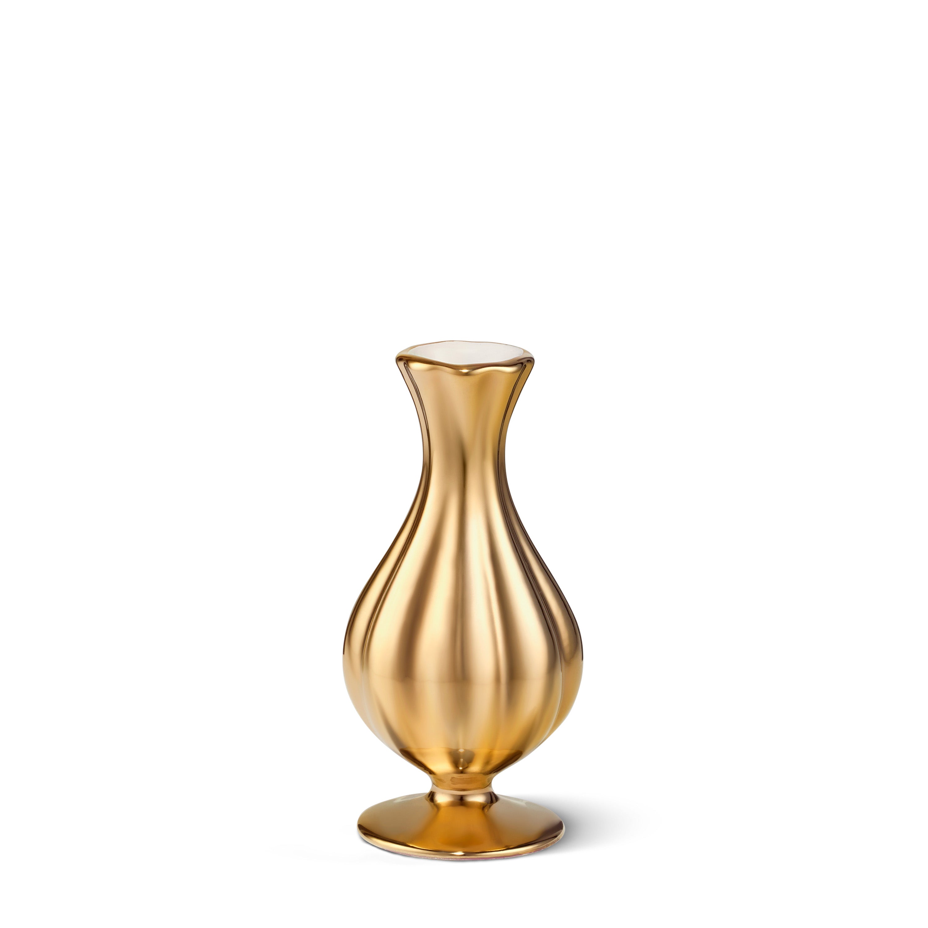 Pauline Small Bud Vase in Gold