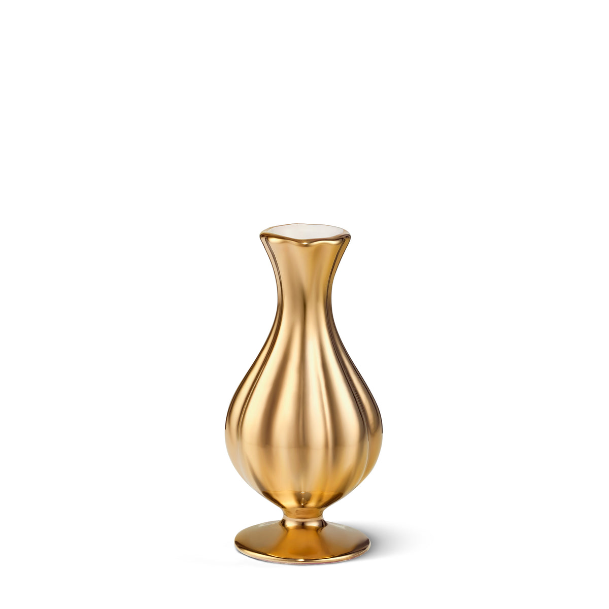Pauline Small Bud Vase in Gold