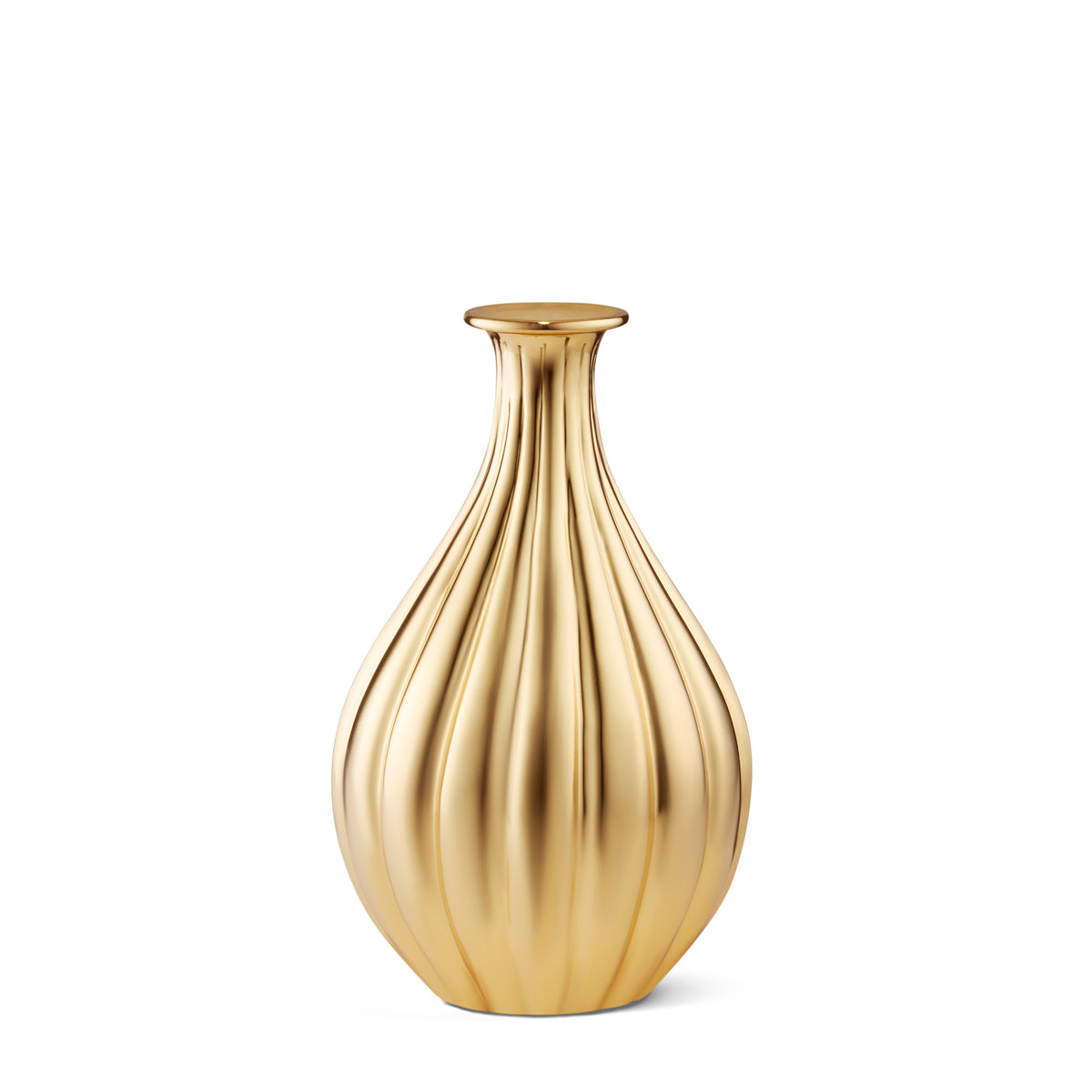 Reine Bud Vase in Brass