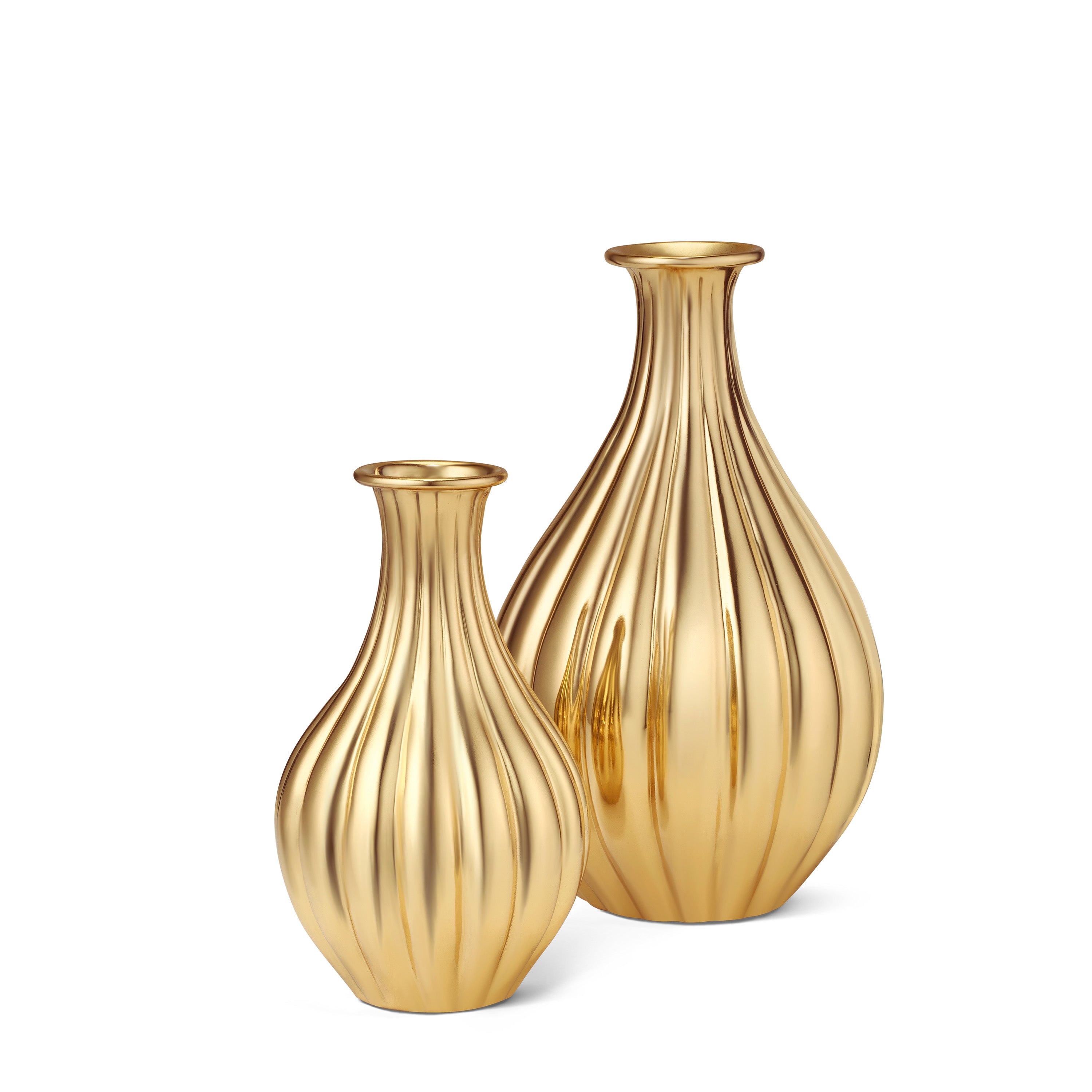 Reine Bud Vase in Brass