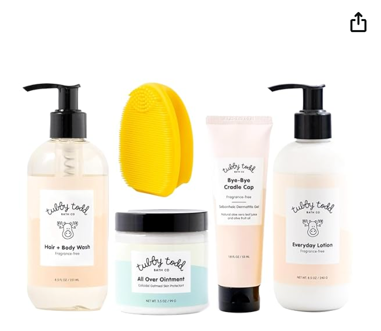 Tubby Todd Baby Cradle Cap Solution for Sensitive Skin