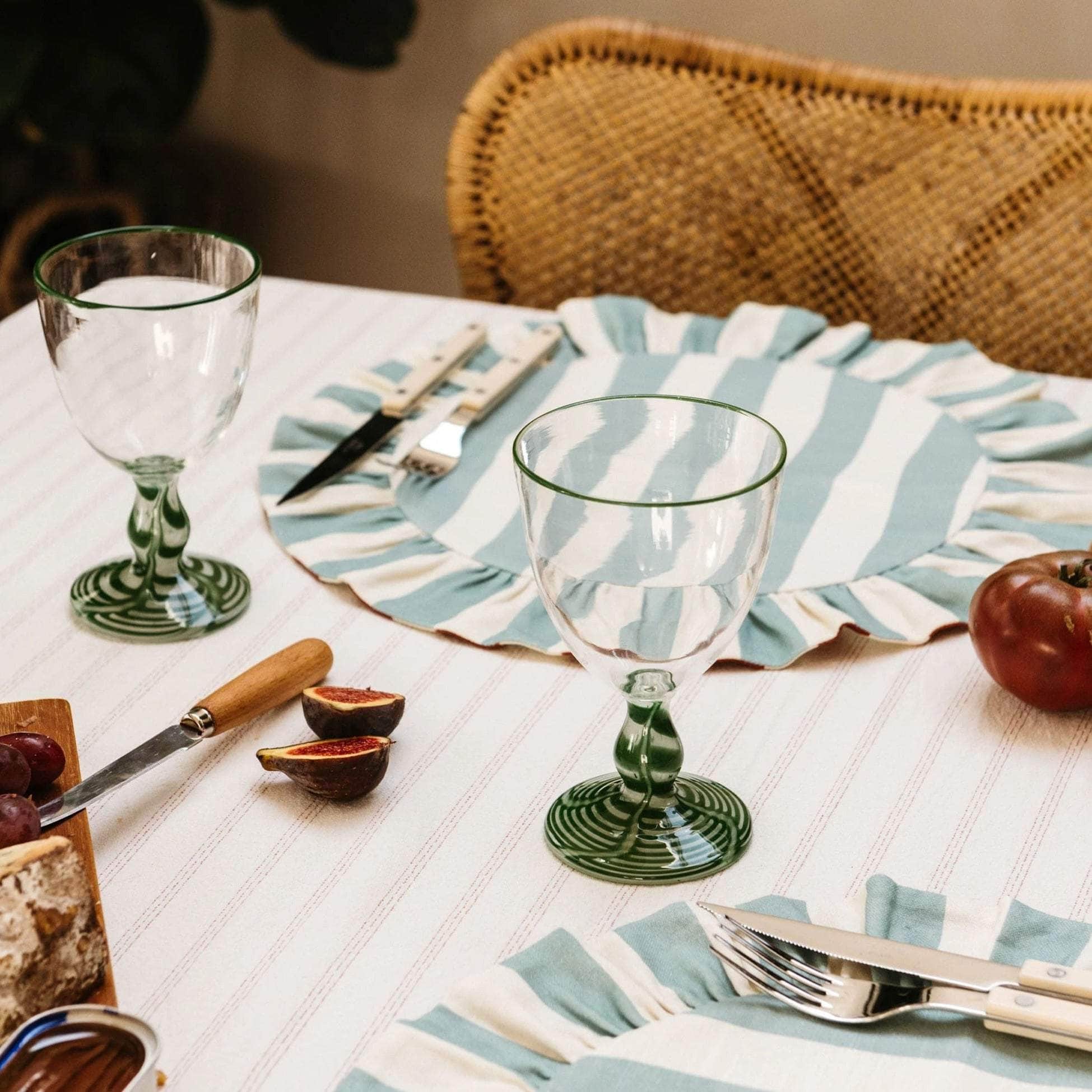 Wobbly Stripe Reversible Placemat