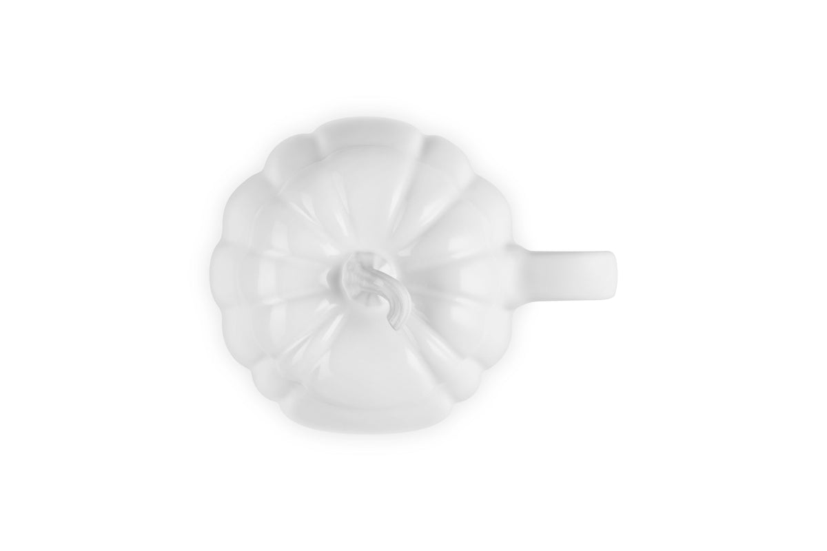 Le Creuset Pumpkin Mug, 14 oz., White