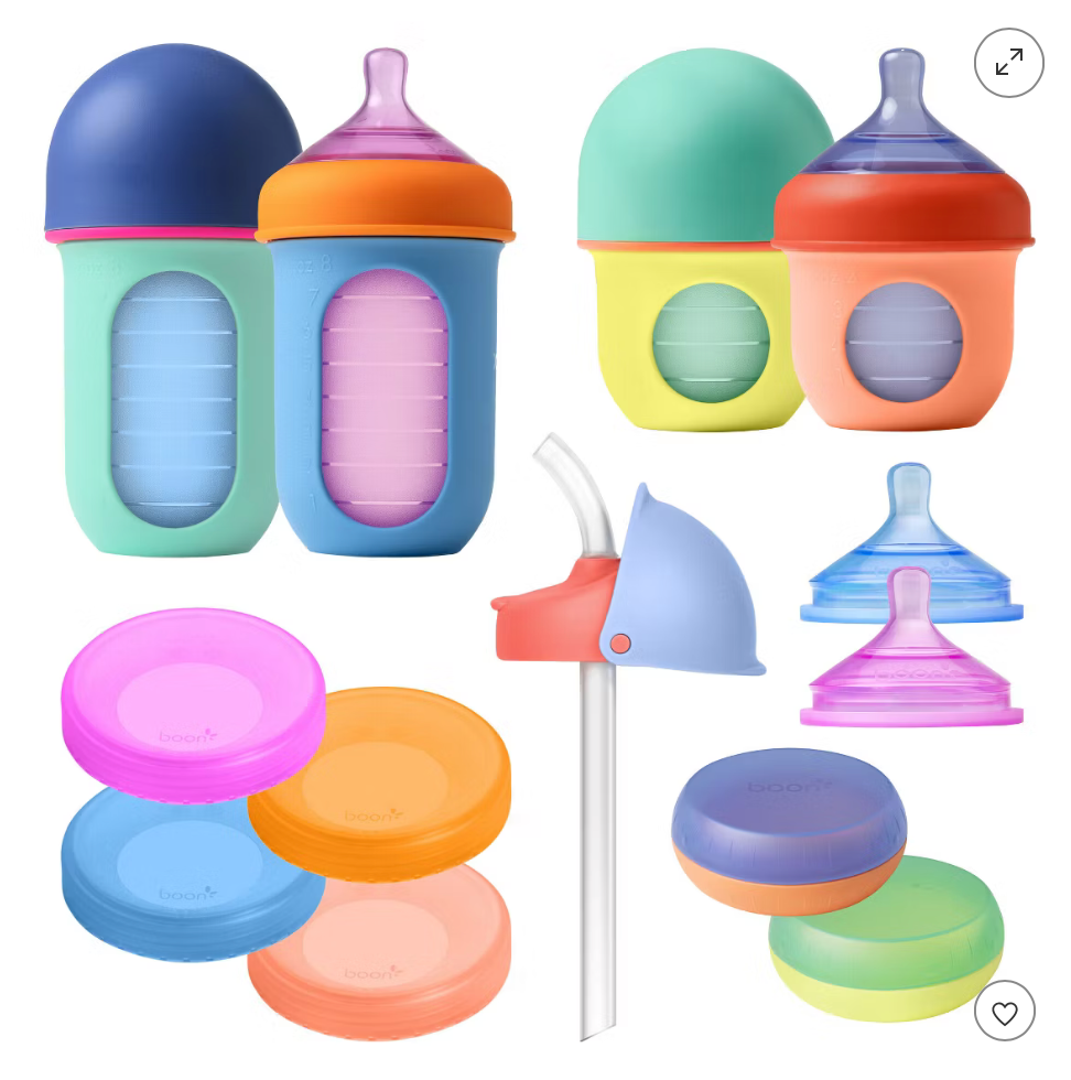 Boon Nursh - Grow-with-Baby Bottle Bundle