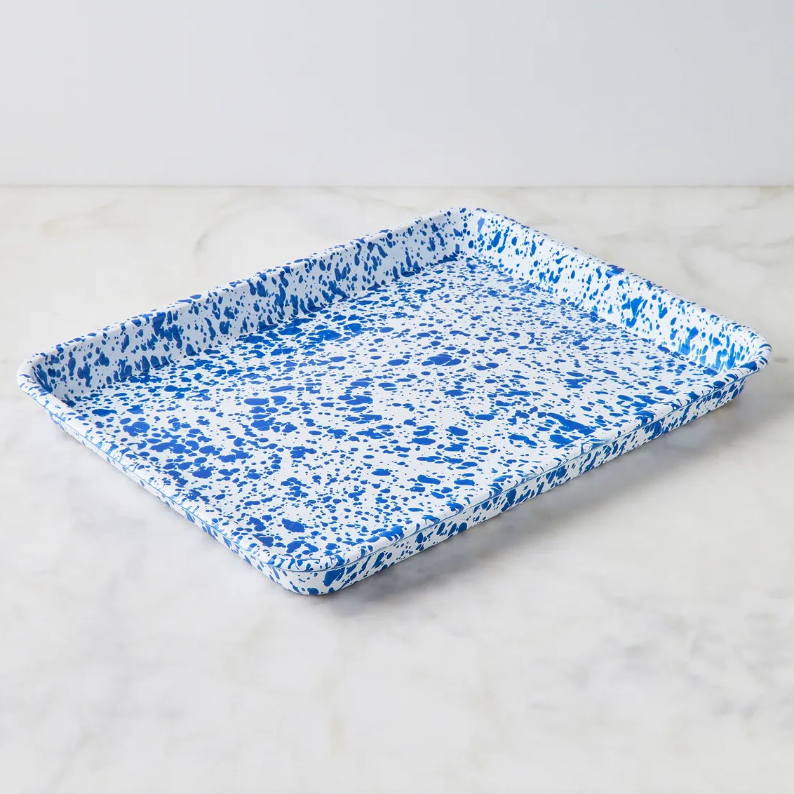Classic Enamel Rectangular Tray