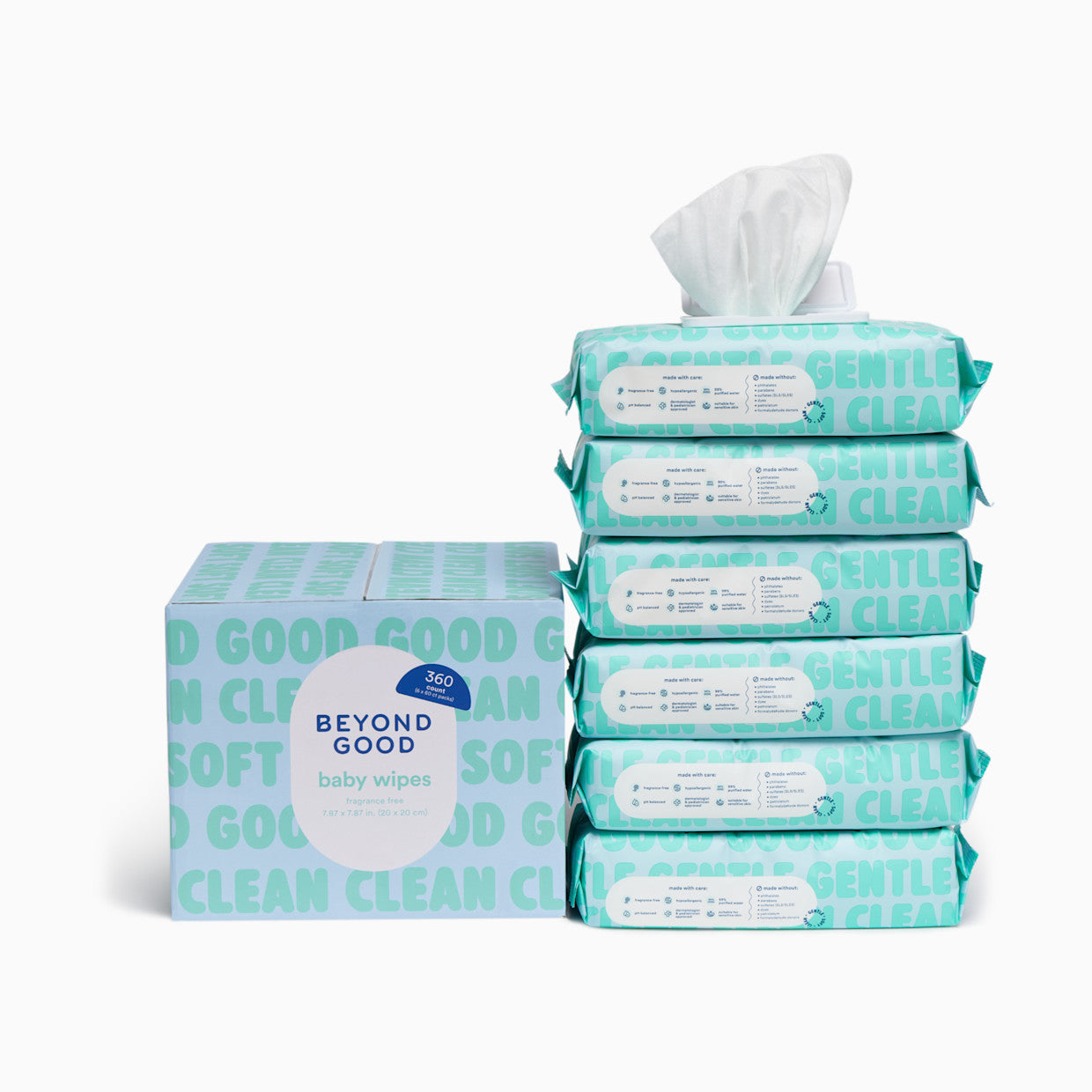 99% Purified Water Baby Wipes - 1200 count