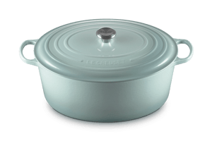 Signature Oval Dutch Oven in Sea Salt 15.5 qt.