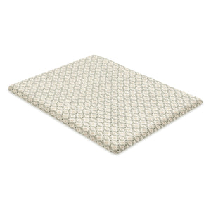 All-Stages® Midi Crib Sheet in GOTS Certified Organic Brushed Cotton by Nate Berkus in Juniper Star
