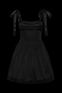 Elsa Mini Dress Black - MURLONG CRES