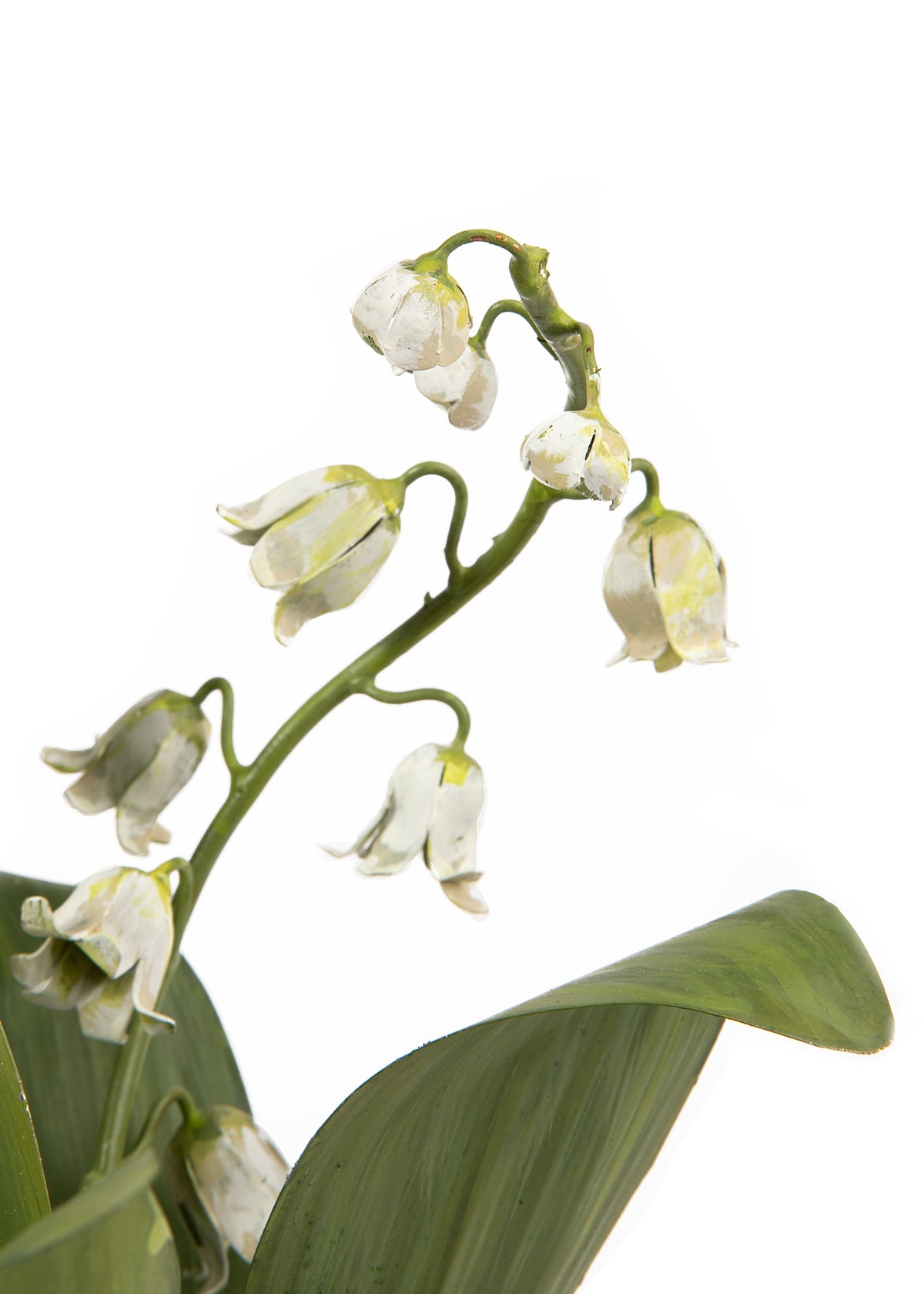 Tole Flower Multi-Stem Lily Of The Valley