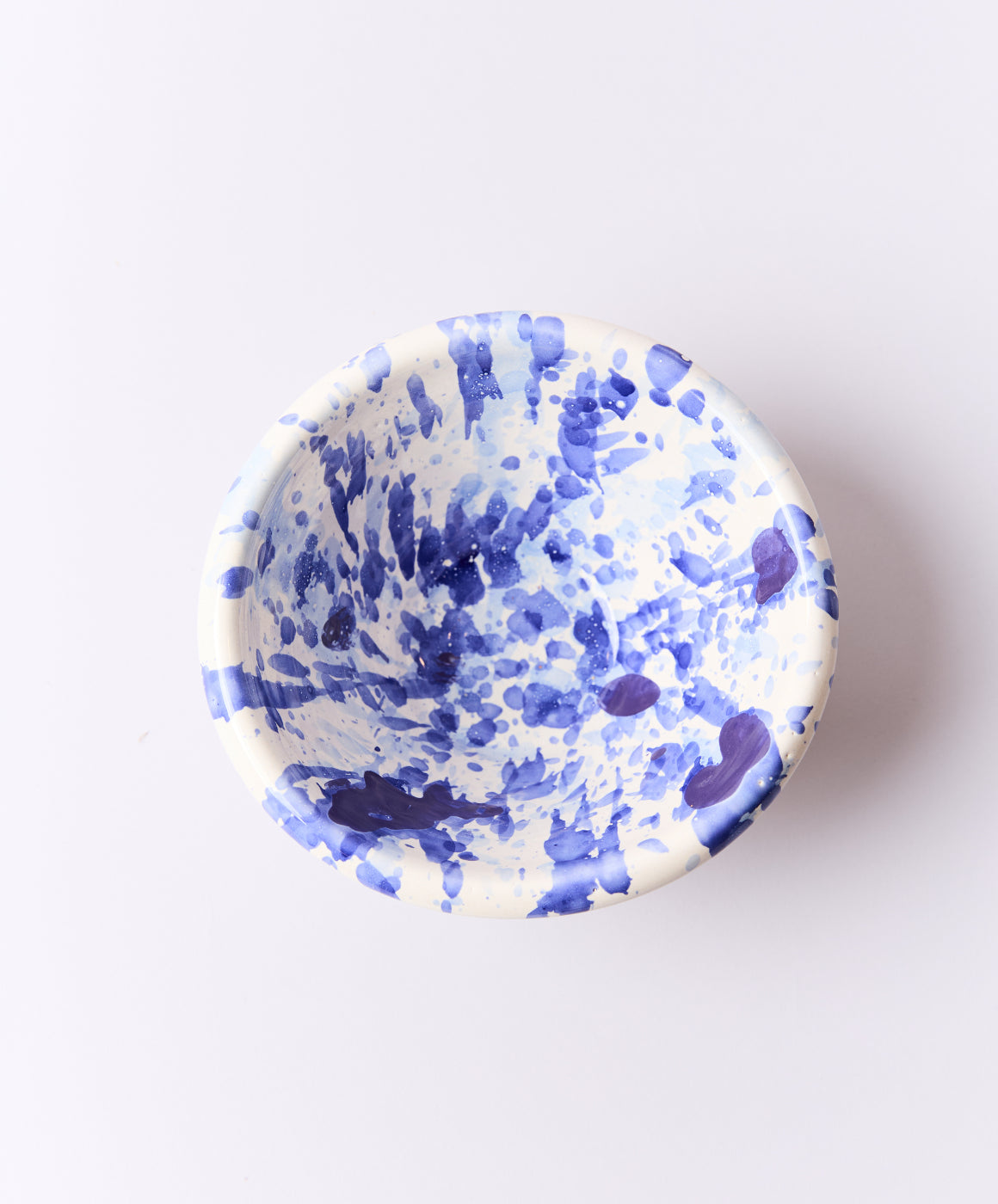 Montegranaro Blue & White Splatterware Mixing Bowl