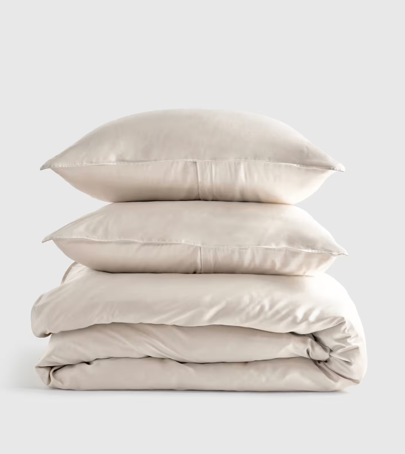 Bamboo Duvet Cover Set- King/Sand