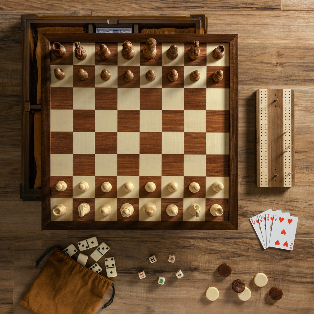 Chess 7-In-1 Heirloom Edition