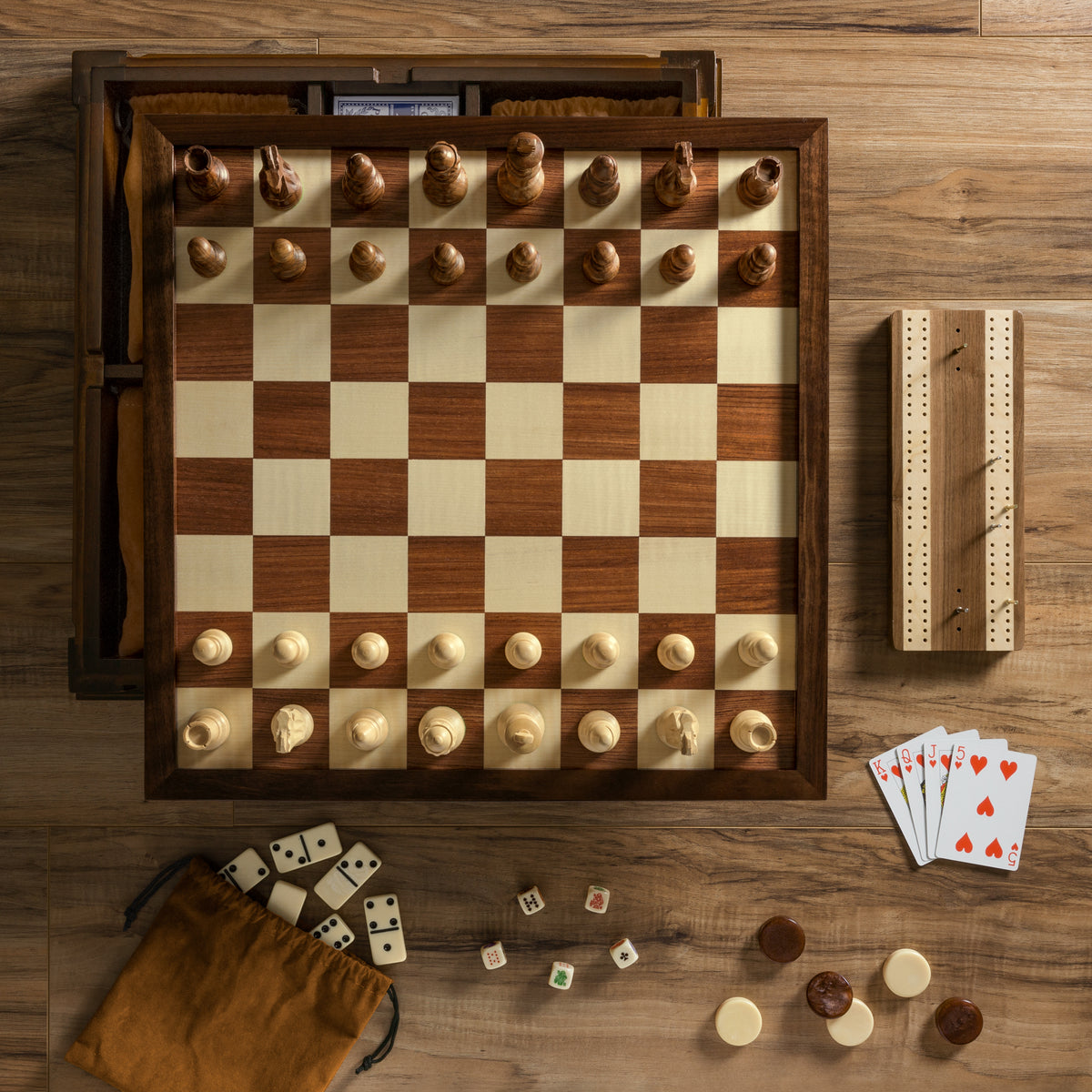 Chess 7-In-1 Heriloom Edition
