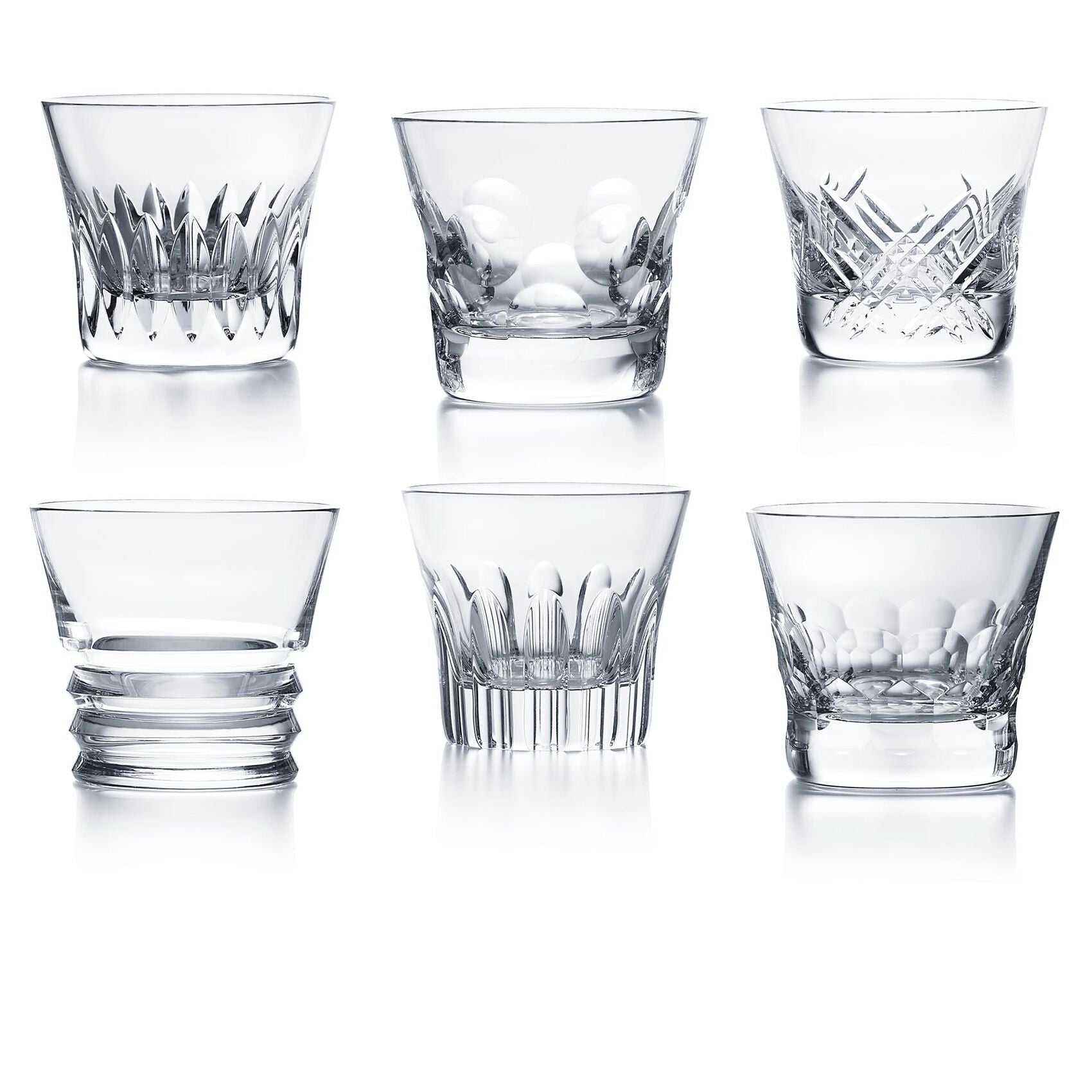 Everyday Baccarat Old Fashion Tumbler, Set of 6 | Over The Moon