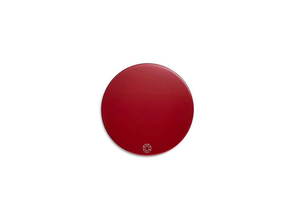 Octogone Coasters in Red, Set of 4