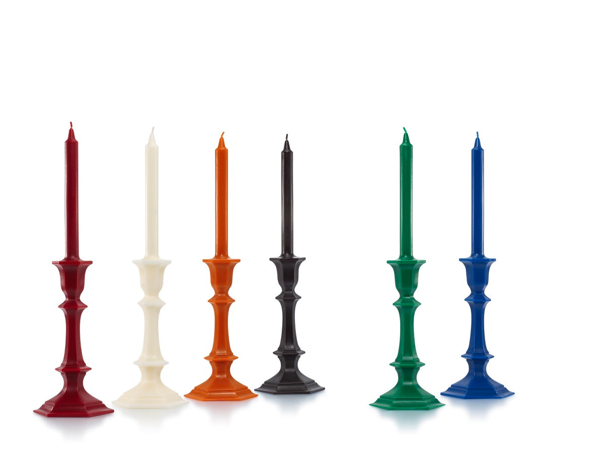 Harcourt Candlestick Candle in Red