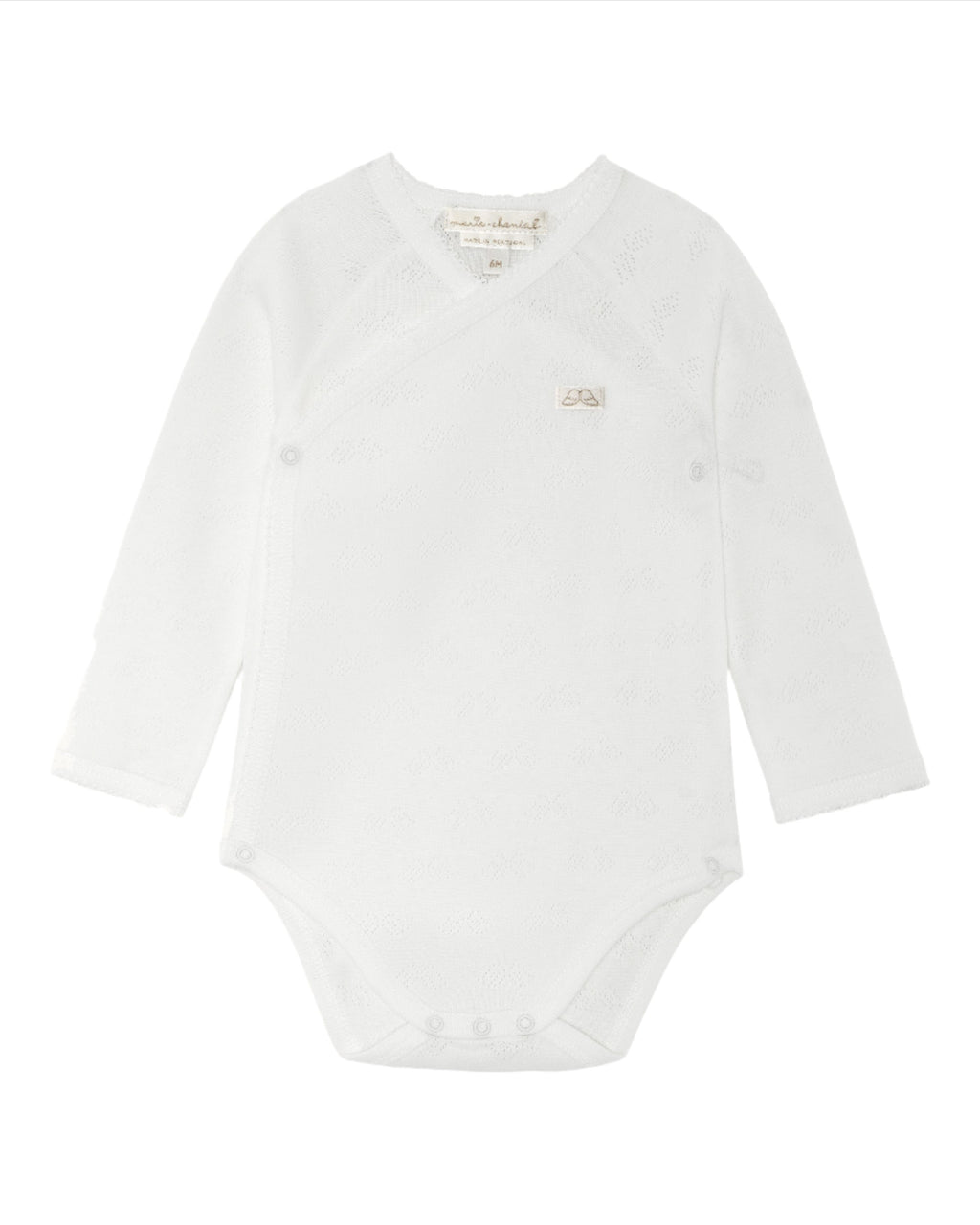 Pointelle Cotton Onesie