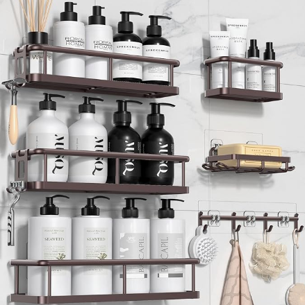 6 Pack Shower Caddy