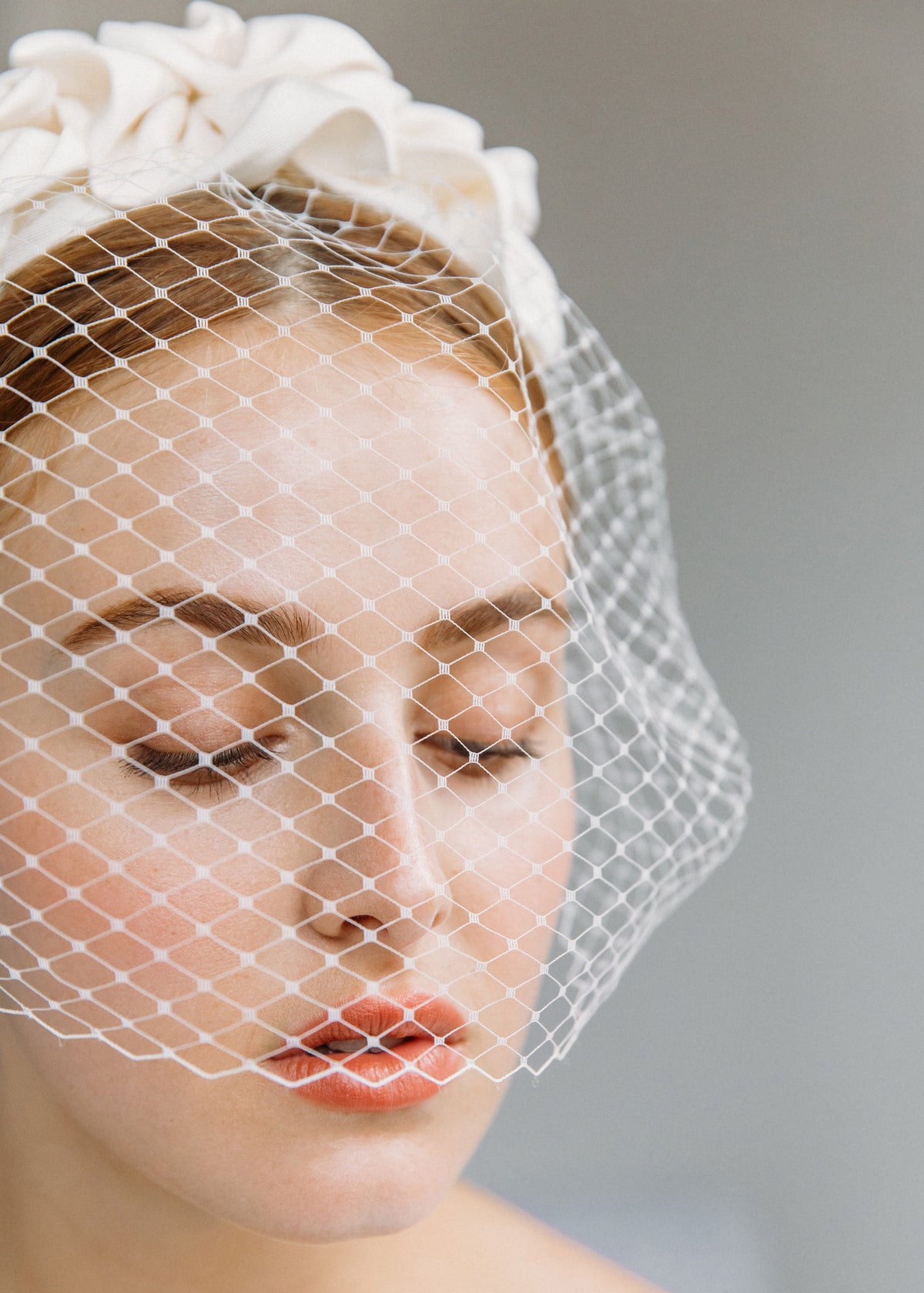 Triple Rosette with Veil