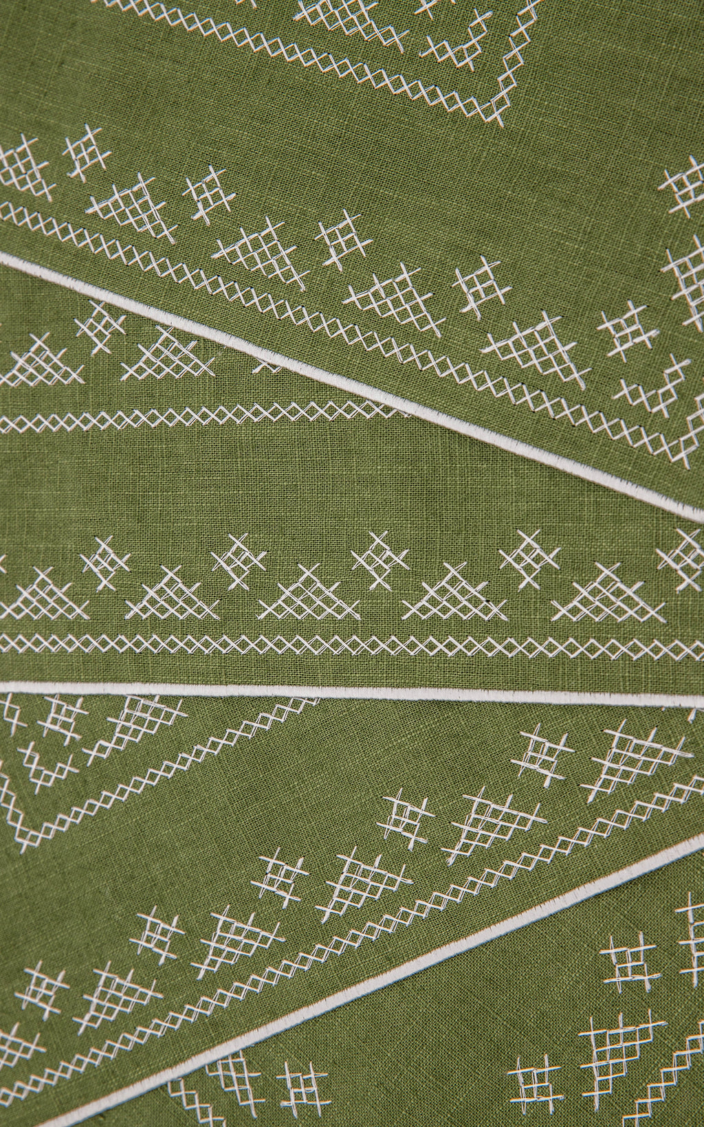 Pedralbes Placemats in Olive, Set of 4