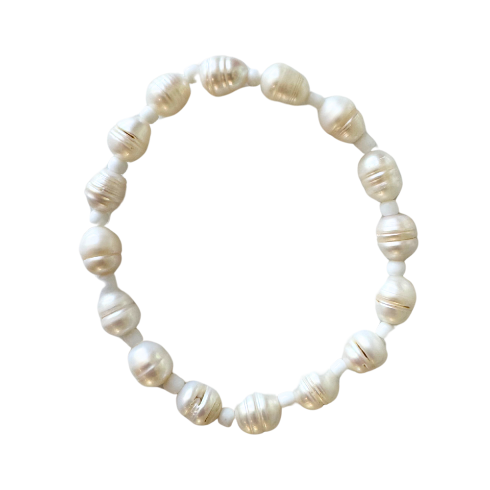 White Pearl Anklet