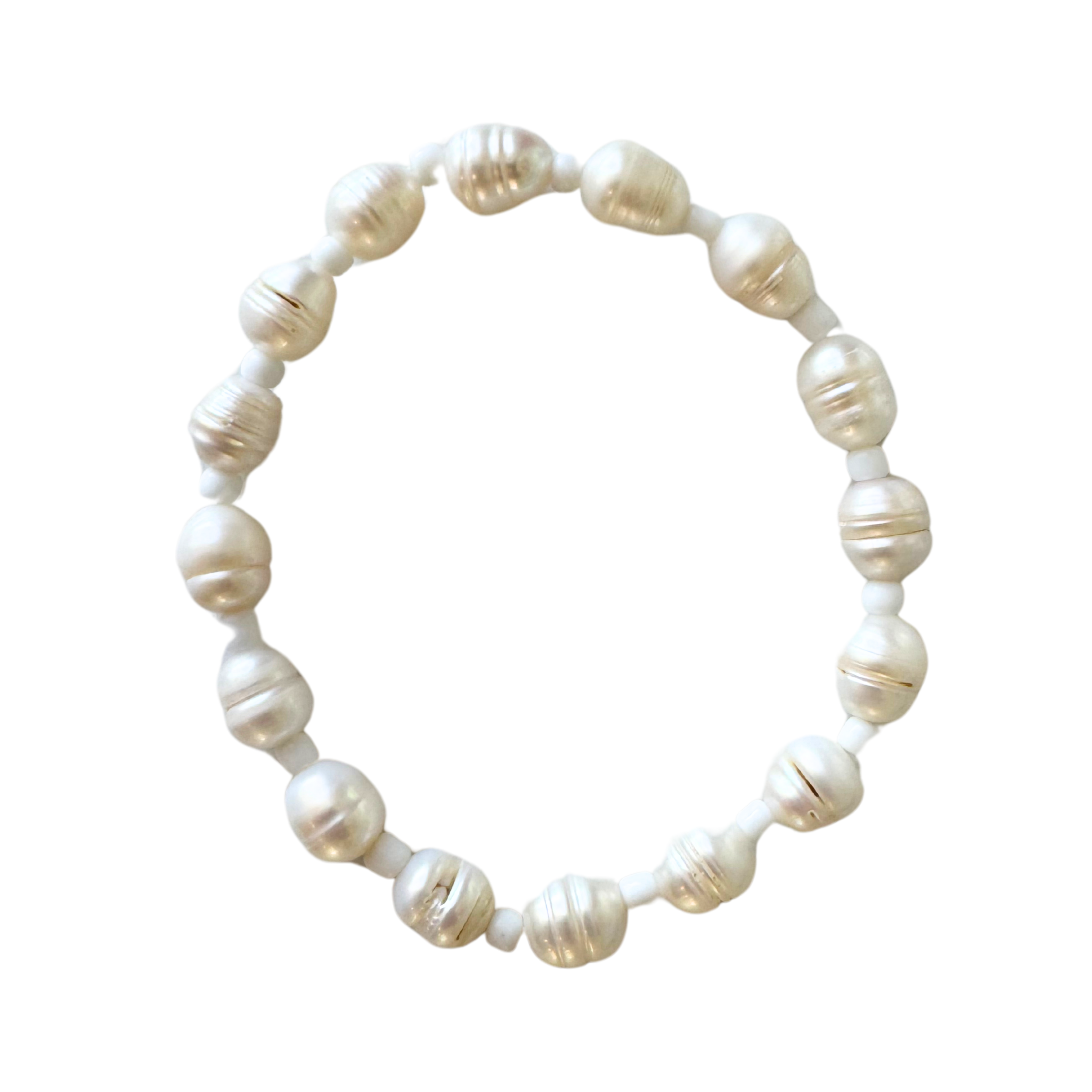 White Pearl Anklet