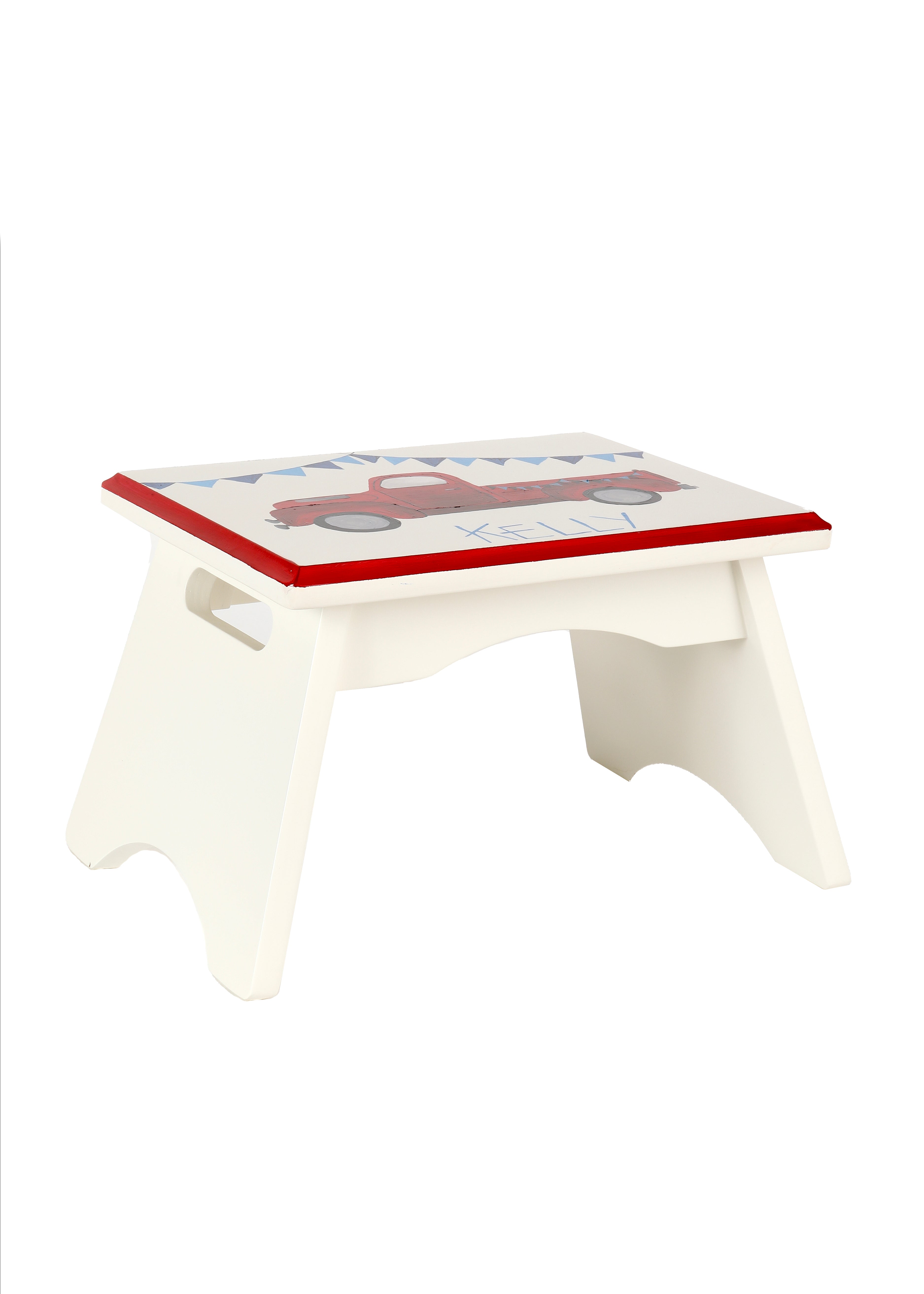 Step Stool in Truck | Over The Moon