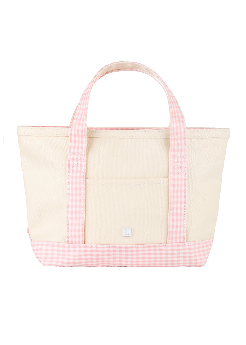 Mini Tote & Bunny Bundle in Gingham Taffy