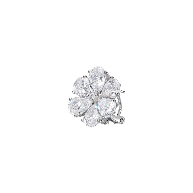 Diamond Marguerite Daisy Earrings