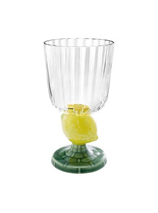 Carmen Goblet Lemon Stem, Set of 2