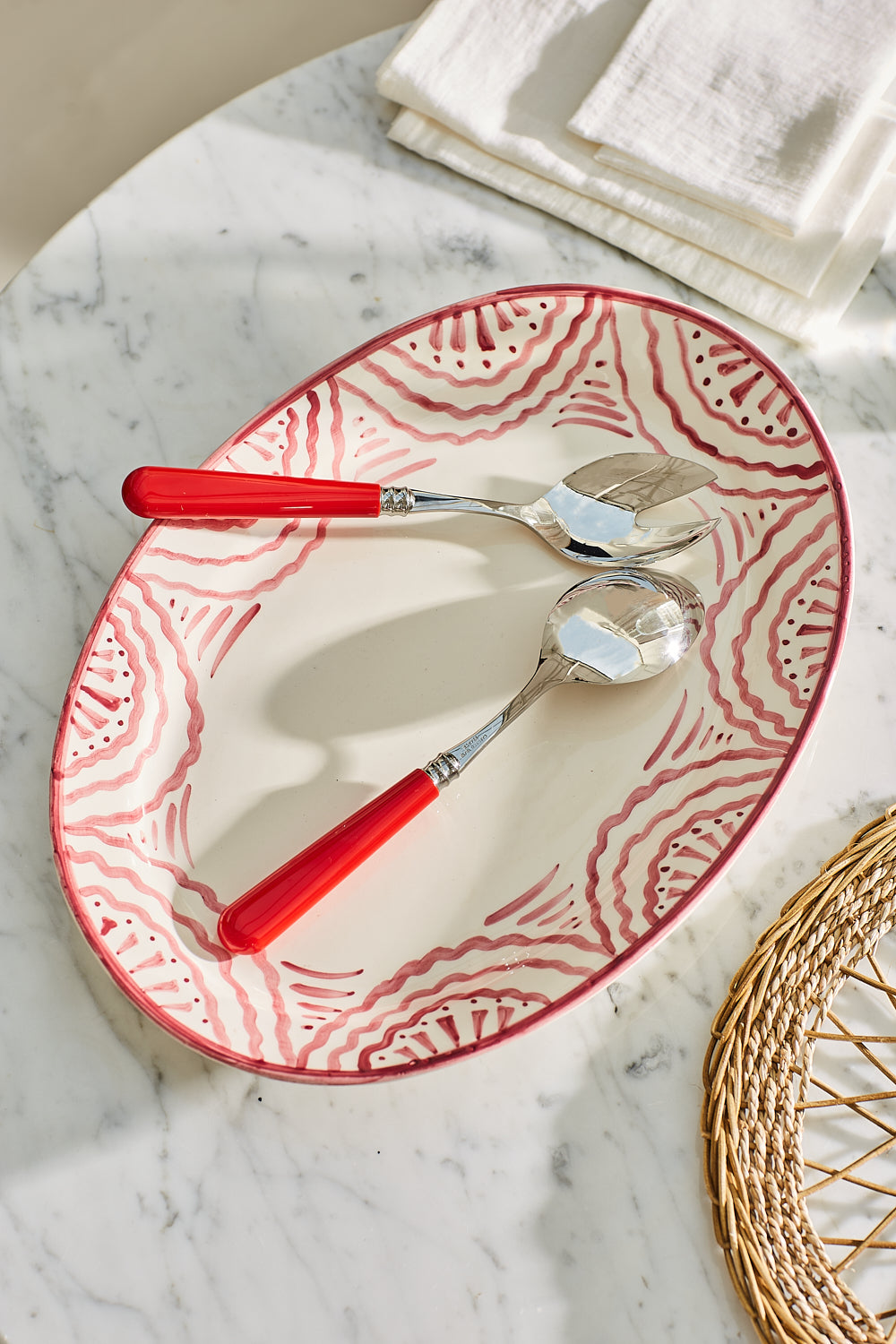 Green Salad Server Set