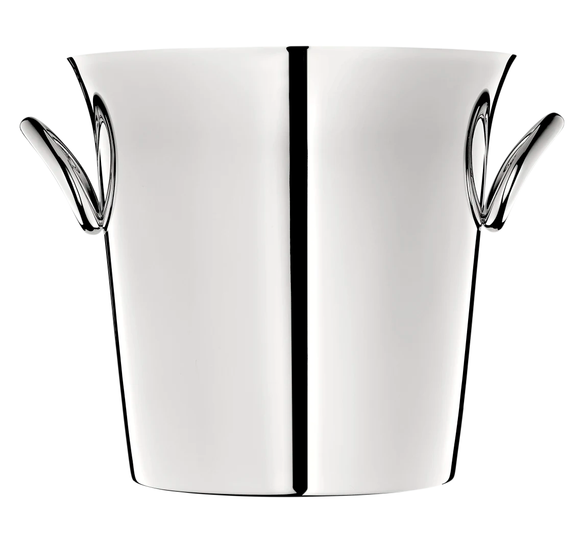 Vertigo Siver-plated 2-Bottle Champagne Bucket
