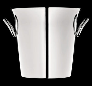 Vertigo Siver-plated 2-Bottle Champagne Bucket
