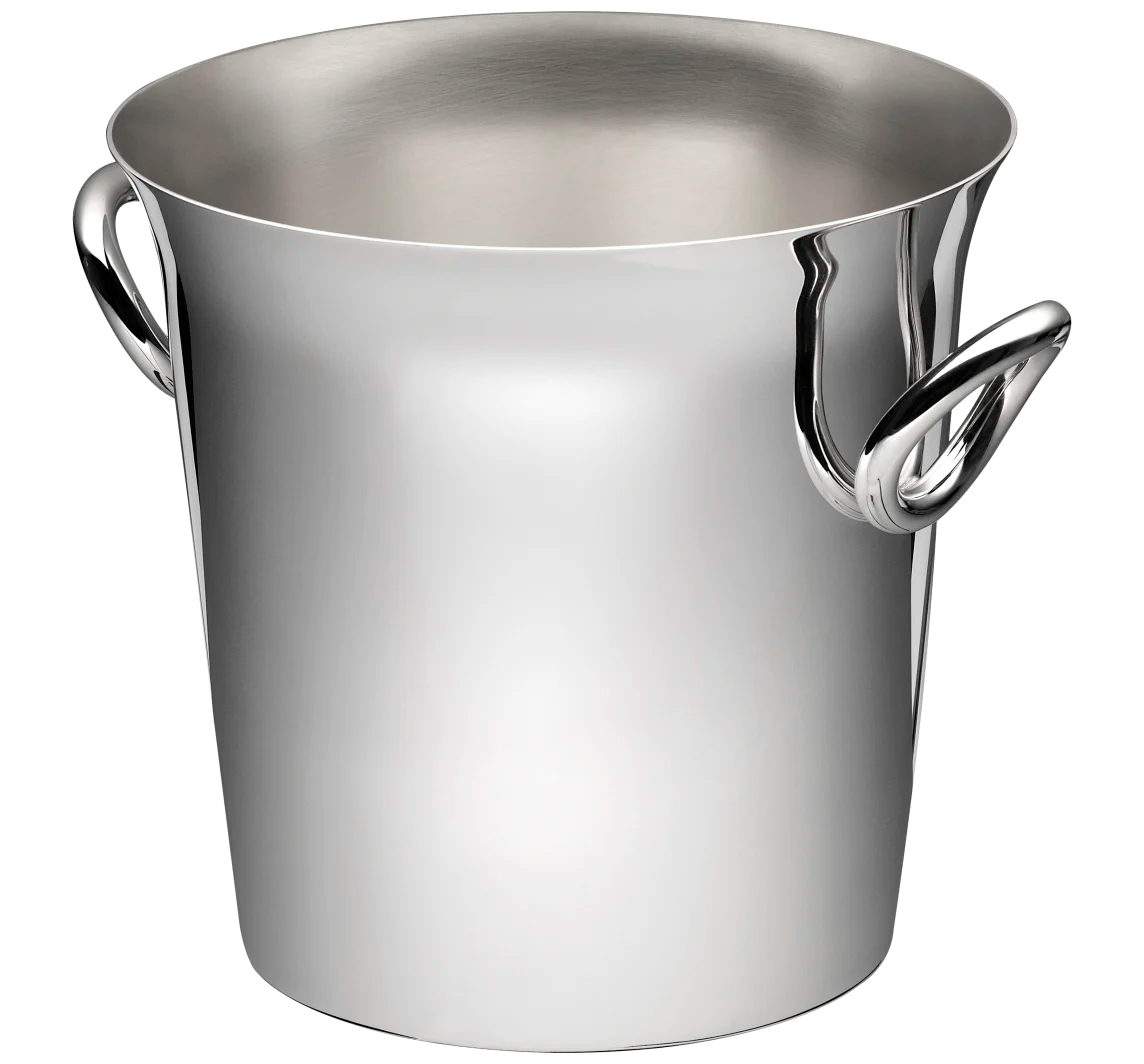 Vertigo Siver-plated 2-Bottle Champagne Bucket