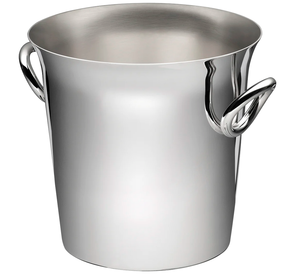 Vertigo Siver-plated 2-Bottle Champagne Bucket