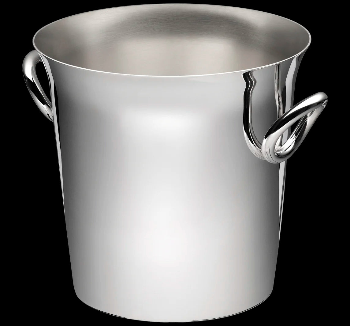 Vertigo Siver-plated 2-Bottle Champagne Bucket