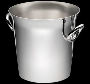Vertigo Siver-plated 2-Bottle Champagne Bucket