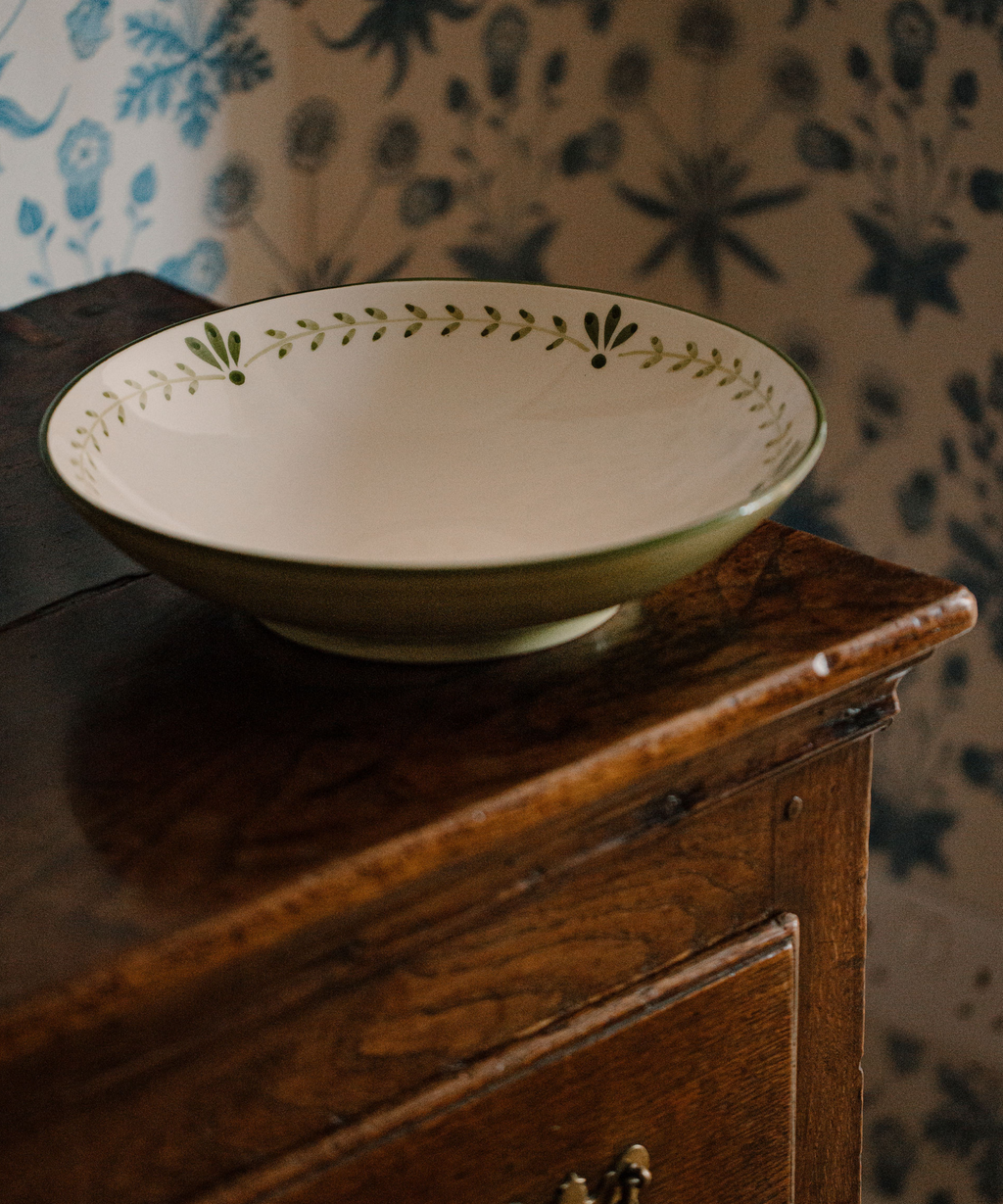 Elouise Serving Bowl in Green