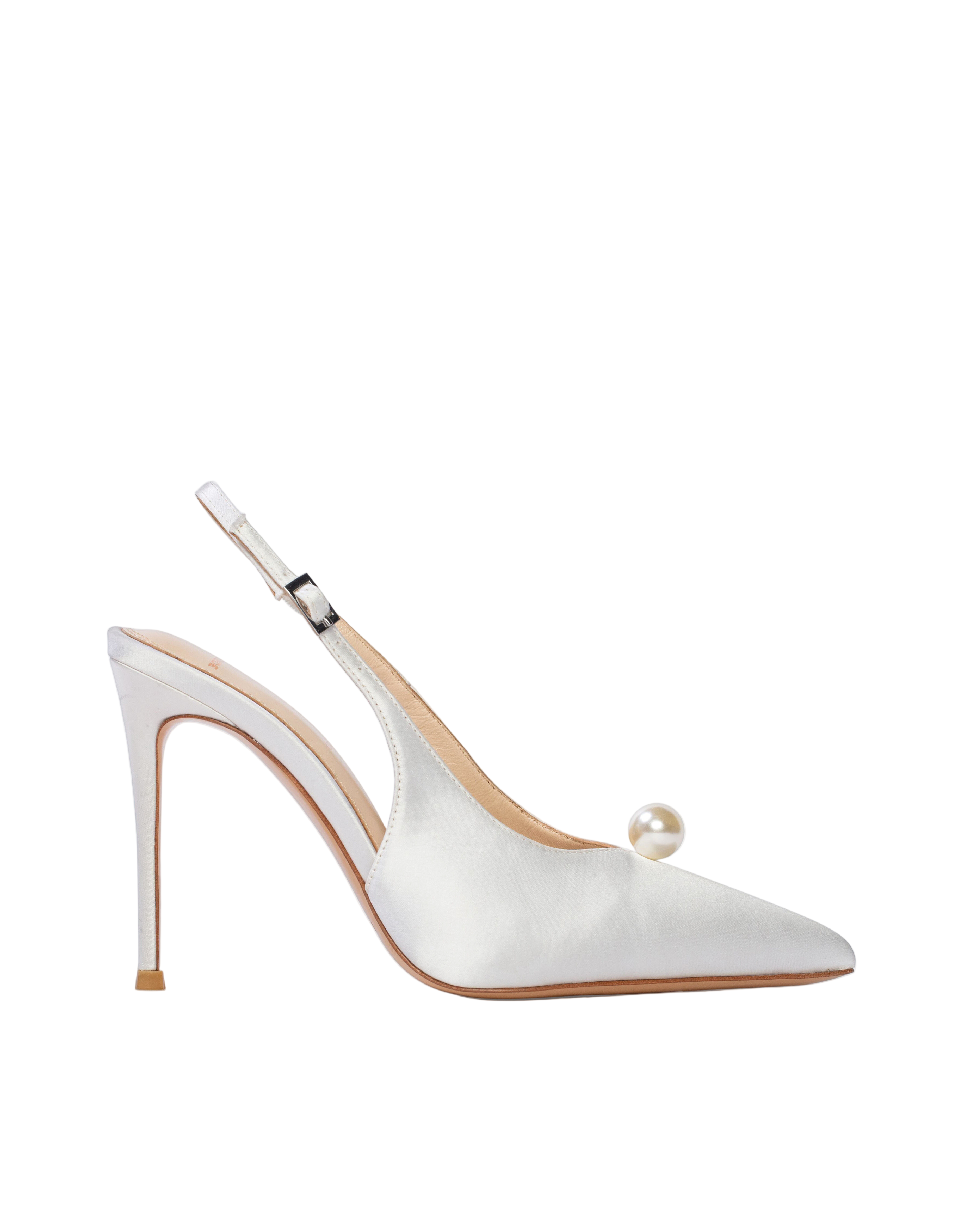 Reina 100 in White & Satin Pearl