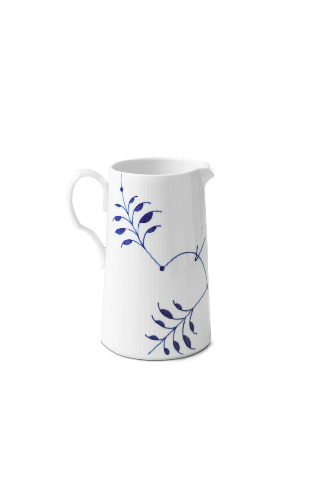 Blue Fluted Mega Modern Jug 1.7L