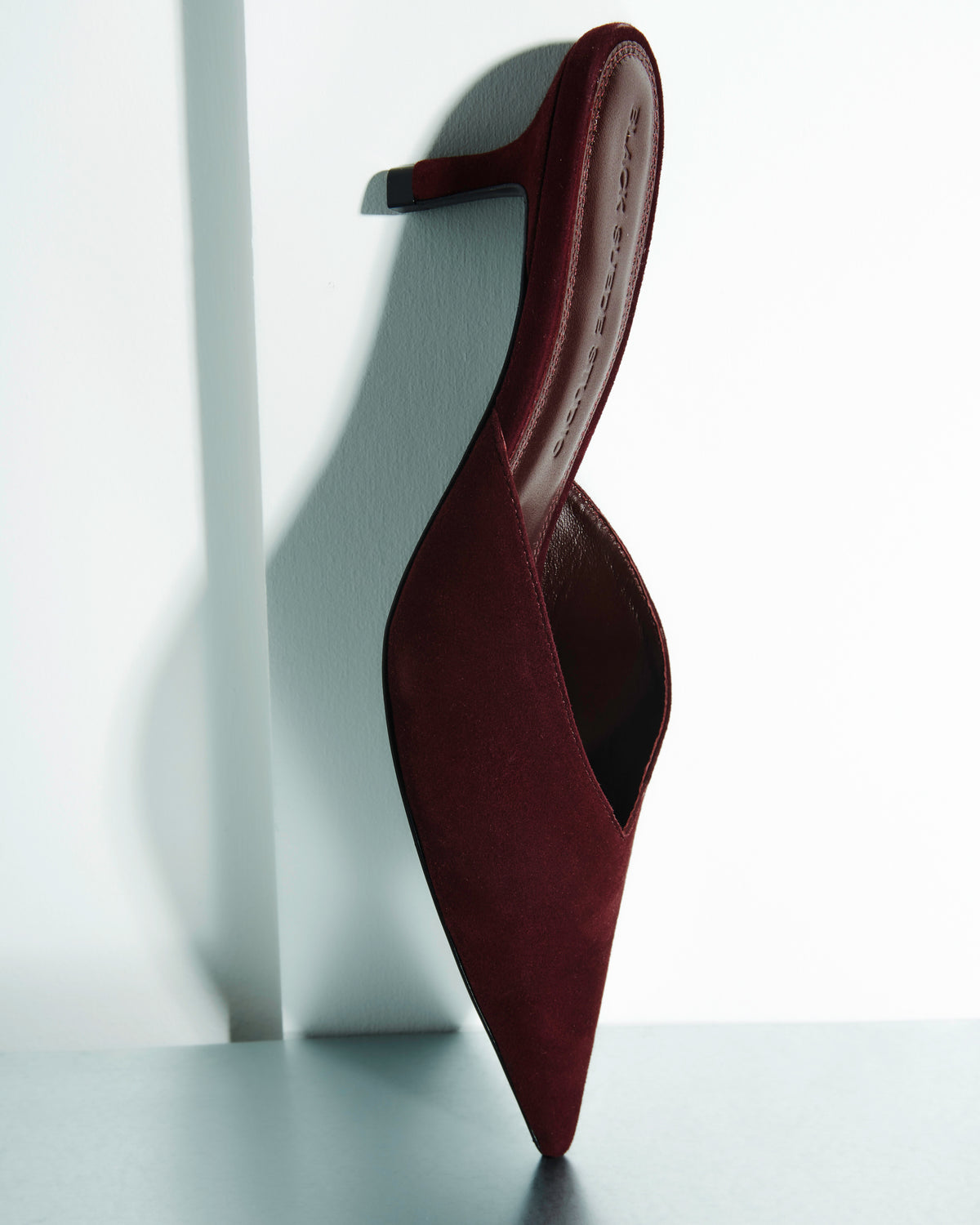 Analisa 50 Mule in Cardovan Suede